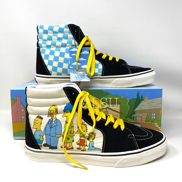 Vans Other - VANS & SIMPSON SK8-HI 1987-2020 Black Men’s Sneake